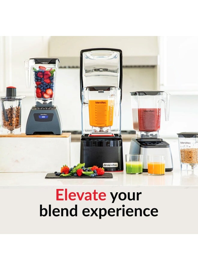 Blendtec 75 oz FourSide Jar  FourSided Blender Jar Compatible with Most Blendtec Blenders  32 oz Blending Capacity  Clear - Image 2