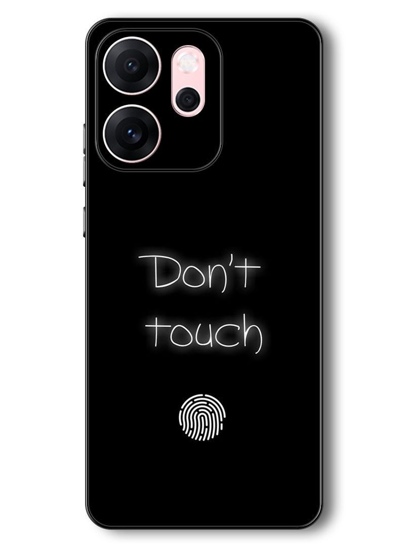 Theodor Case Compatible with Oppo Reno 14 F 6.57 Inch Protection Shockproof Bumper Cover Dont touch (2) - Image 1