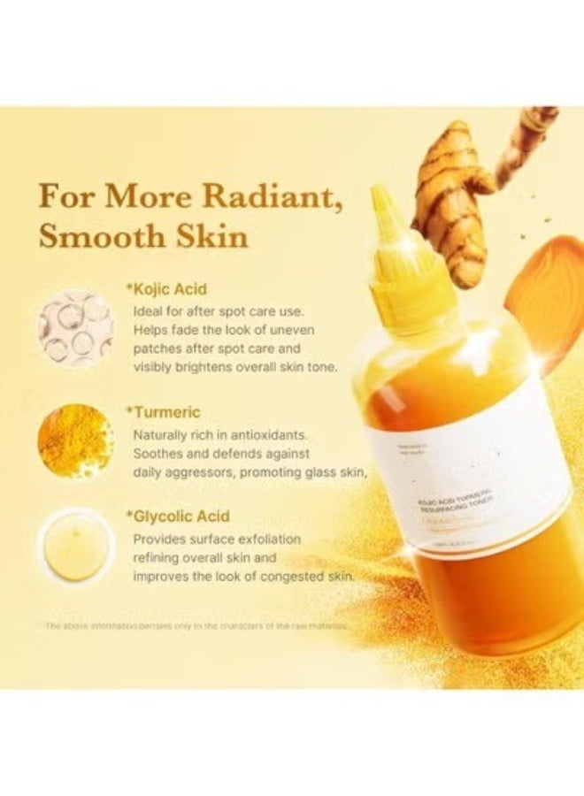 KOJIC ACID TURMERIC RESURFACING TONER 250ML - Image 1