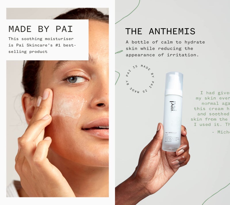 PAI SKINCARE - The Anthemis: Organic Chamomile + Rosehip Soothing Facial Moisturizer | Natural, Vegan, Sensitive Skincare (1.7 fl oz | 50 mL) - Image 2