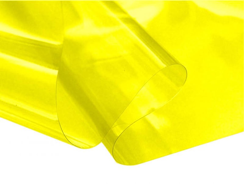 Stark ستارك 12" × 24" بوصة / 1 × 2 قدم فيلم تغليف فينيل بلمسة صفراء لامعة لمصابيح الرأس ومصابيح الذيل ومصابيح الضباب - Image 1