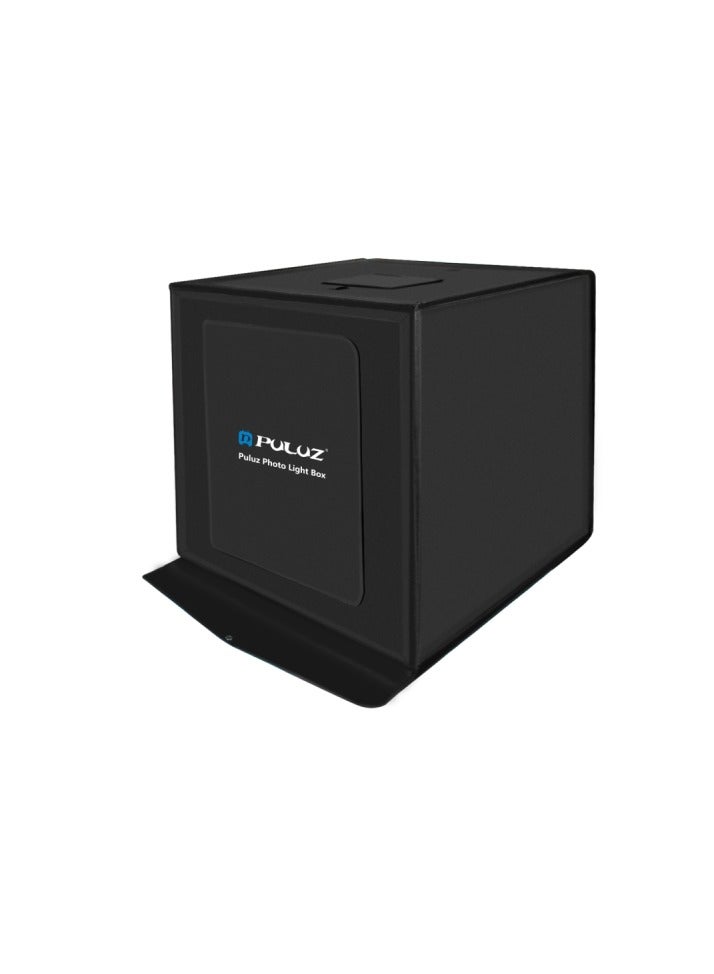 بولوز PULUZ 80cm قابلة للطي المحمولة 80W 8500LM الضوء الأبيض صور الإضاءة استوديو اطلاق النار خيمة صندوق عدة مع 3 ألوان الخلفيات (أسود، أبيض، برتقالي) - Image 1