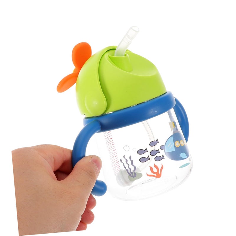 Durable Spill Proof Straw Cup With Handle For Little Hands - Image 5