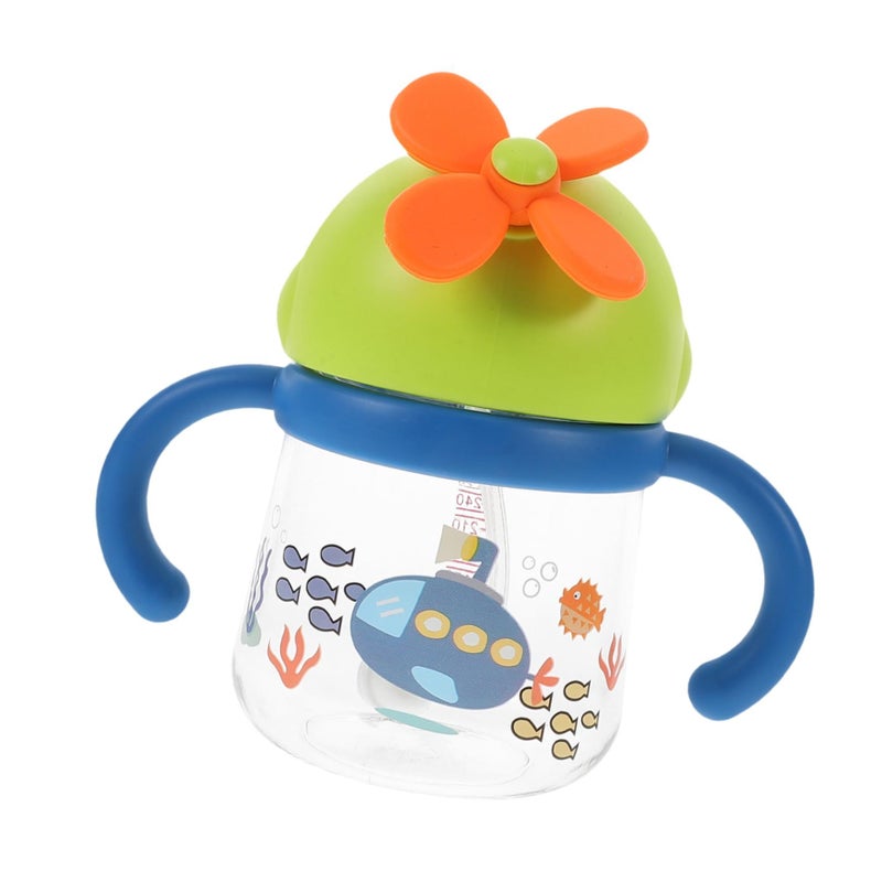 Durable Spill Proof Straw Cup With Handle For Little Hands - Image 2