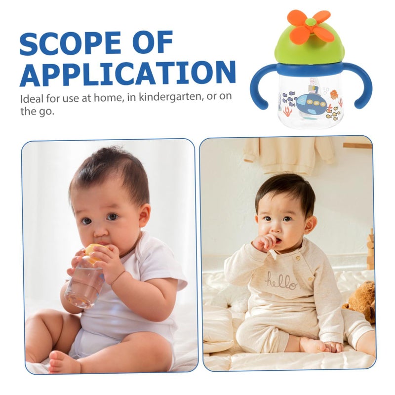 Durable Spill Proof Straw Cup With Handle For Little Hands - Image 4