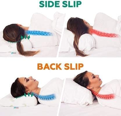 Tilak Venture TV Memory Foam Pillow Standard Size Neck & Back Support Pillow for Sleeping Well (Standard, Memory Foam Set of 1) - Image 5