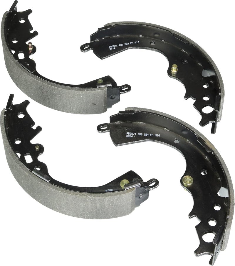 Bosch BS871 Blue Drum Brake Shoe Set for 2005-2017 Toyota Tacoma - Rear