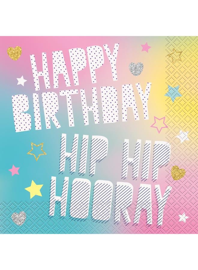 Unique Unicorn Party Birthday Paper Napkin - Image 1