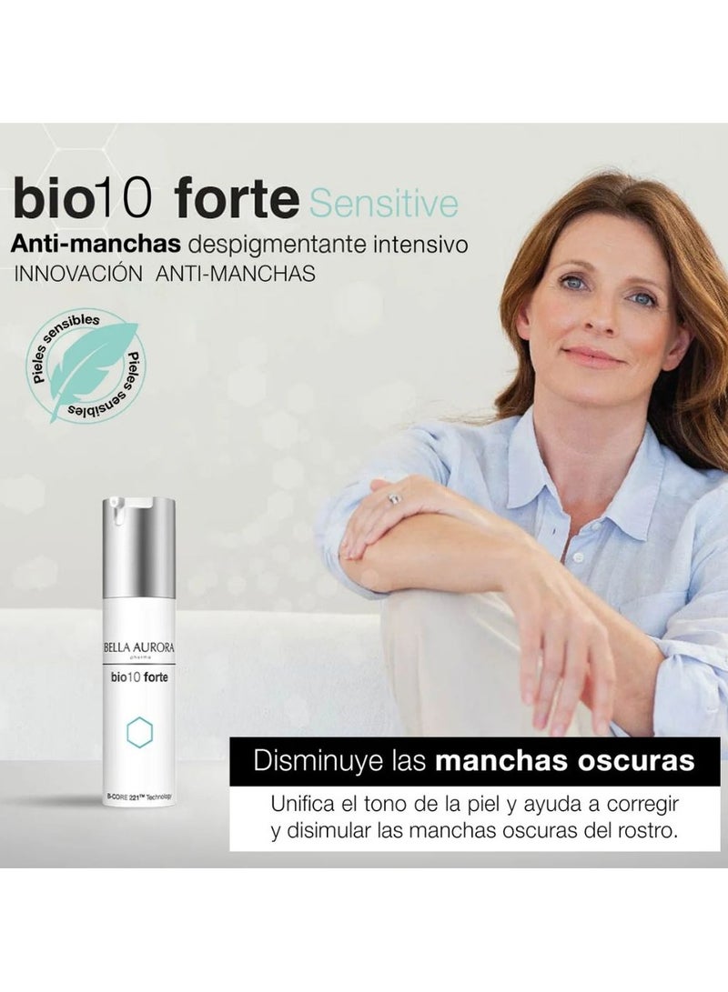 Bella Aurora Bio10 Forte Sensitive Serum Depigmenting Treatment 30ml - Image 4