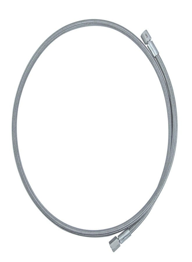 HFS(R) 1/4" Female NPT Stainless Steel Braided Hose 72" Length, w/PTFE Liner, 2000PSI (72 inch) - Image 2