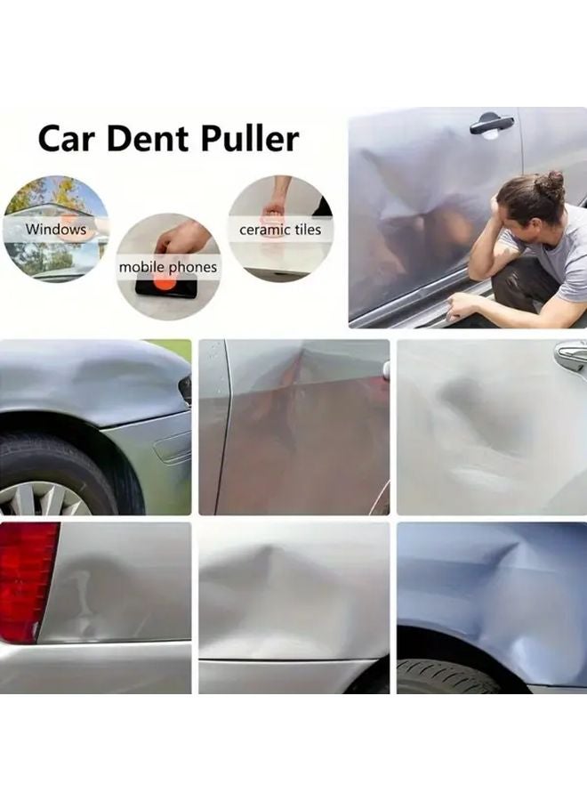 مجموعة إصلاح خدوش السيارات 2 قطعة، ماصة كبيرة وصغيرة للسحب من هيكل السيارة والزجاج - Image 3