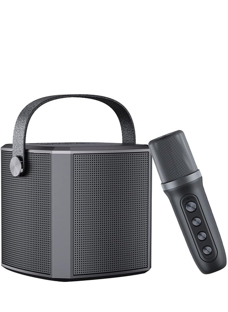 ELTRAZONE Karaoke Machine with UHF Wireless Microphones for Adults & Kids – Portable Bluetooth PA Speaker System with Vocal Cut, LED Light Effects, Rechargeable Battery – Perfect for Home Parties, Weddings, Meetings, and Celebrations - Image 1