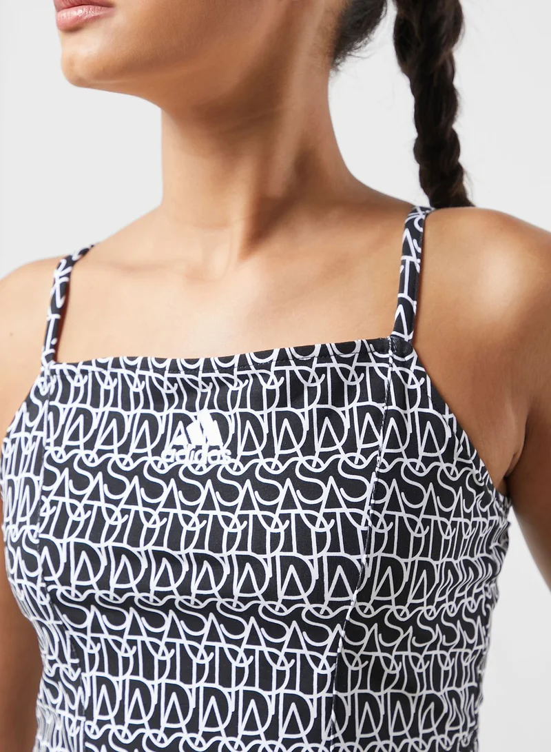 Adidas Brand Love Cropped Top