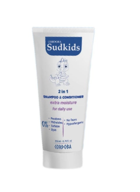 Sudkids 2 in 1 Shampoo & Conditioner