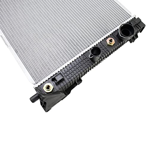 TRQ مجموعة رادياتير TRQ نواة الألمنيوم متوافقة مع 08-10 مرسيدس-بنز C300 C350 10-14 E350 GLK350 CU13213 - Image 2