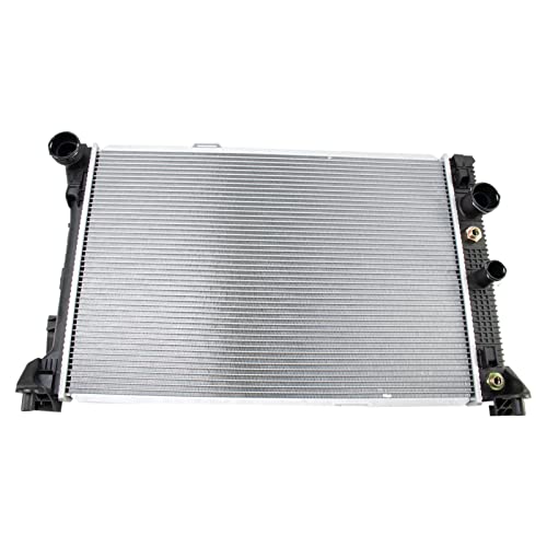 TRQ مجموعة رادياتير TRQ نواة الألمنيوم متوافقة مع 08-10 مرسيدس-بنز C300 C350 10-14 E350 GLK350 CU13213 - Image 1