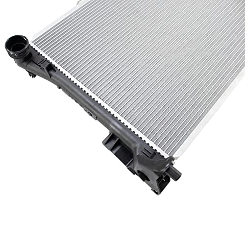 TRQ مجموعة رادياتير TRQ نواة الألمنيوم متوافقة مع 08-10 مرسيدس-بنز C300 C350 10-14 E350 GLK350 CU13213 - Image 3