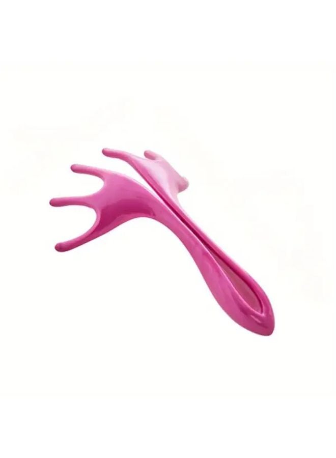 روز ريد هيد ماساجر محمول يدوي على شكل ضفدع أداة العناية بالشعر - Image 1