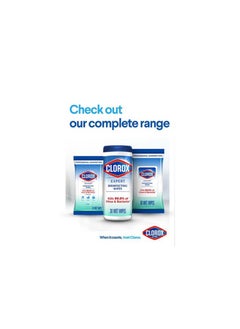 Clorox Expert Disinfecting Wipes Fresh Scent With Moisture Lock Lid, Multi-Surface Bleach Free Cleaning Wipes, 30 Wet Wipes, Bundle Pack of 3 Special Offer White  - Image 4