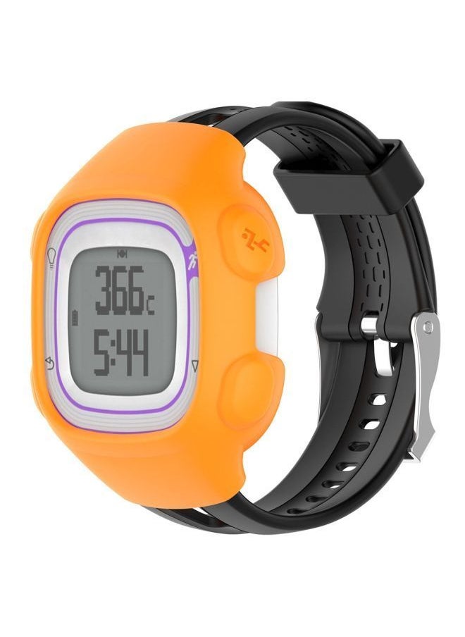 NIBEMINENT - Protective Case For Garmin Forerunner 10/15 Orange - Image 1