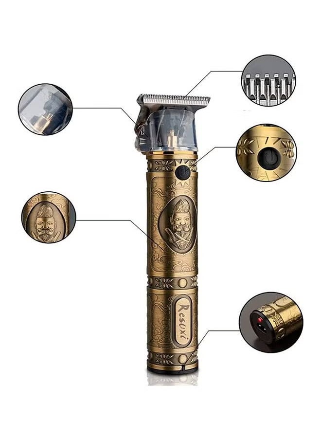 Generic - Rechargeable Hair Clippers with Zero Gapped Professional Hair Trimmer Model V-085 - Image 1
