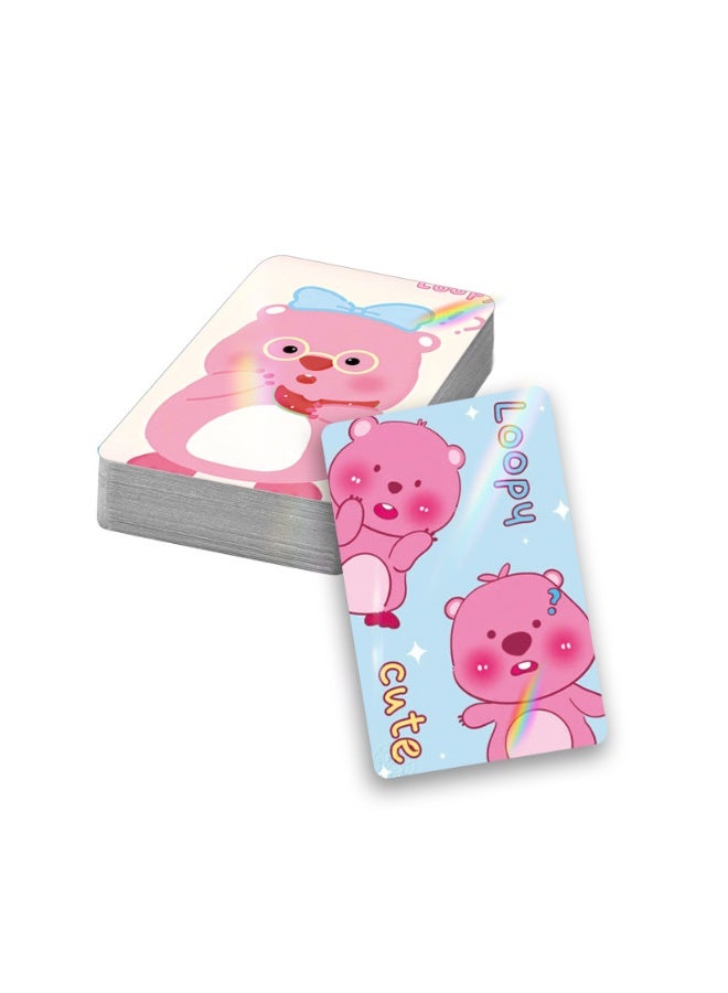 NIBEMINENT 30 Pcs Cartoon LOOPY Double-sided Lomo Cards Card For Fans Collection Gifts - Image 2