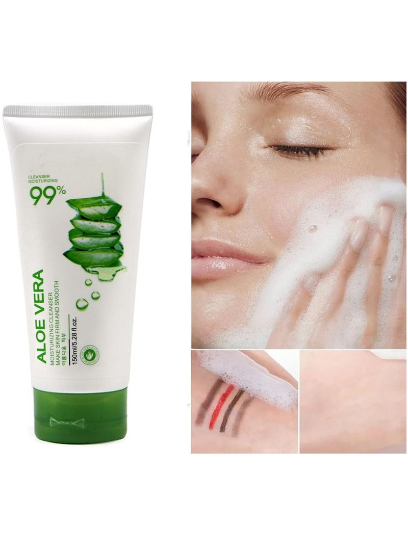 SADOER vitamin c brightening eye cream _ aloe vera moisturizing cleanser - Image 2
