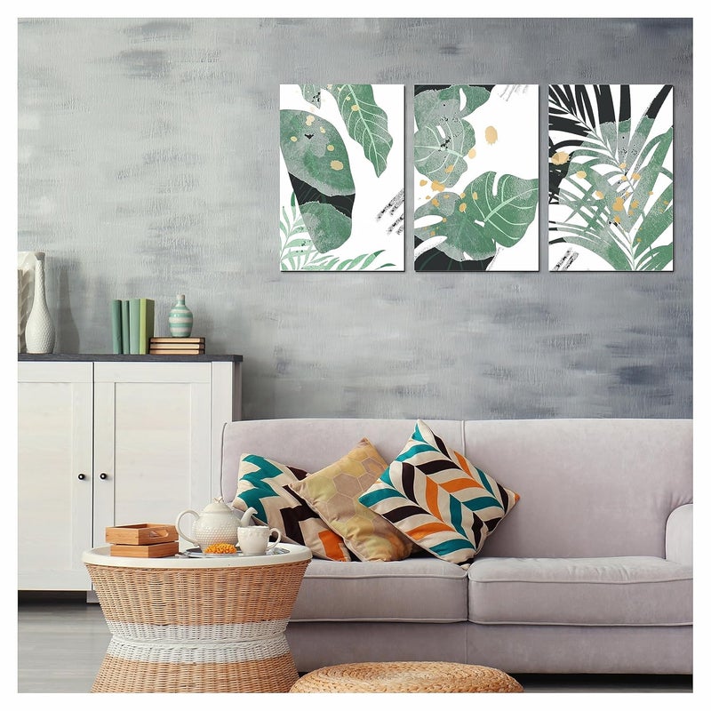 PAPER PLANE DESIGN Large Panels Framed Paintings For Wall Decoration - Elevate Your Living Spaces. Boho Aesthetic Wall Painting For Living Room, Home. Wall Decor. (E) - Image 2