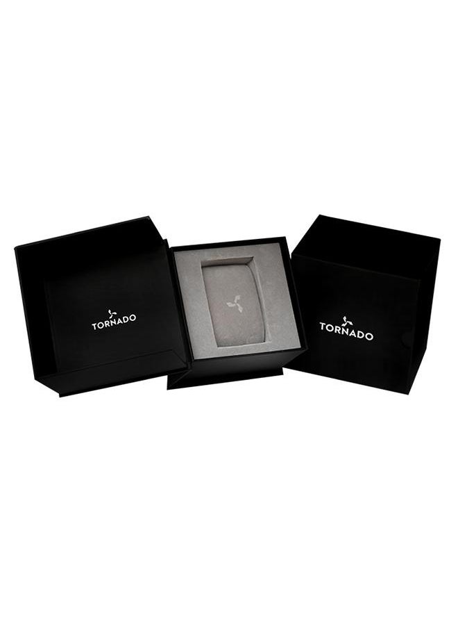 TORNADO - Tornado CELESTIA CHRONO Men's Japan Quartz Movement Watch, Chronograph Display and Solid Stainless Steel Strap - T3149B-BBBJ, Black - Image 1