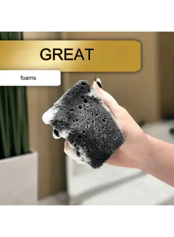 10pcs Non Stick Kitchen Cleaning Sponges Heavy Duty Oil Free For Dishes Pans Grills - Image 4