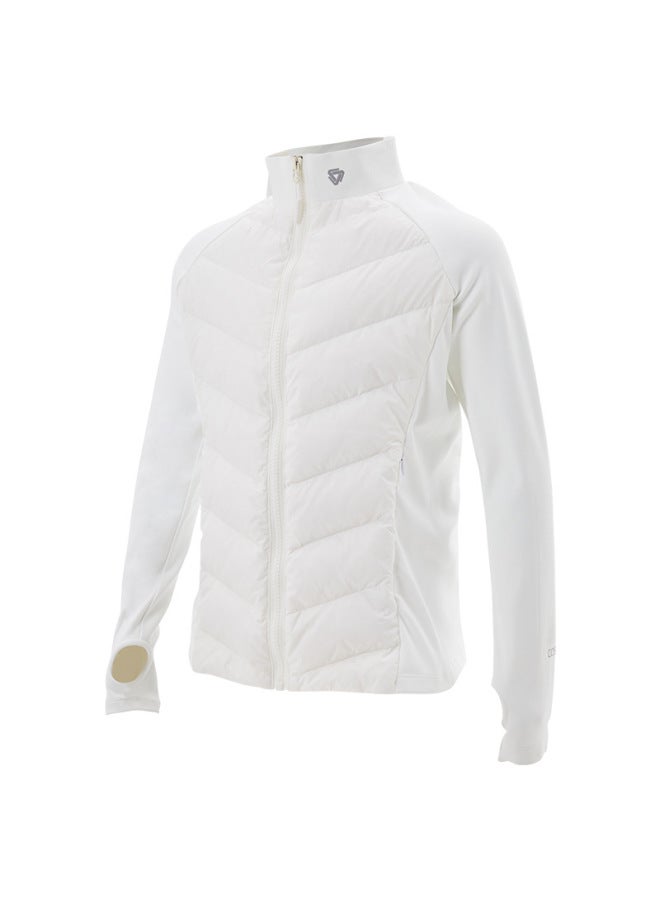 Children's Sports Down Jacket For Boys And Girls, Running Stand-up Collar, Lightweight, Warm, Slim-fit Coat, Outdoor Cycling, Windproof