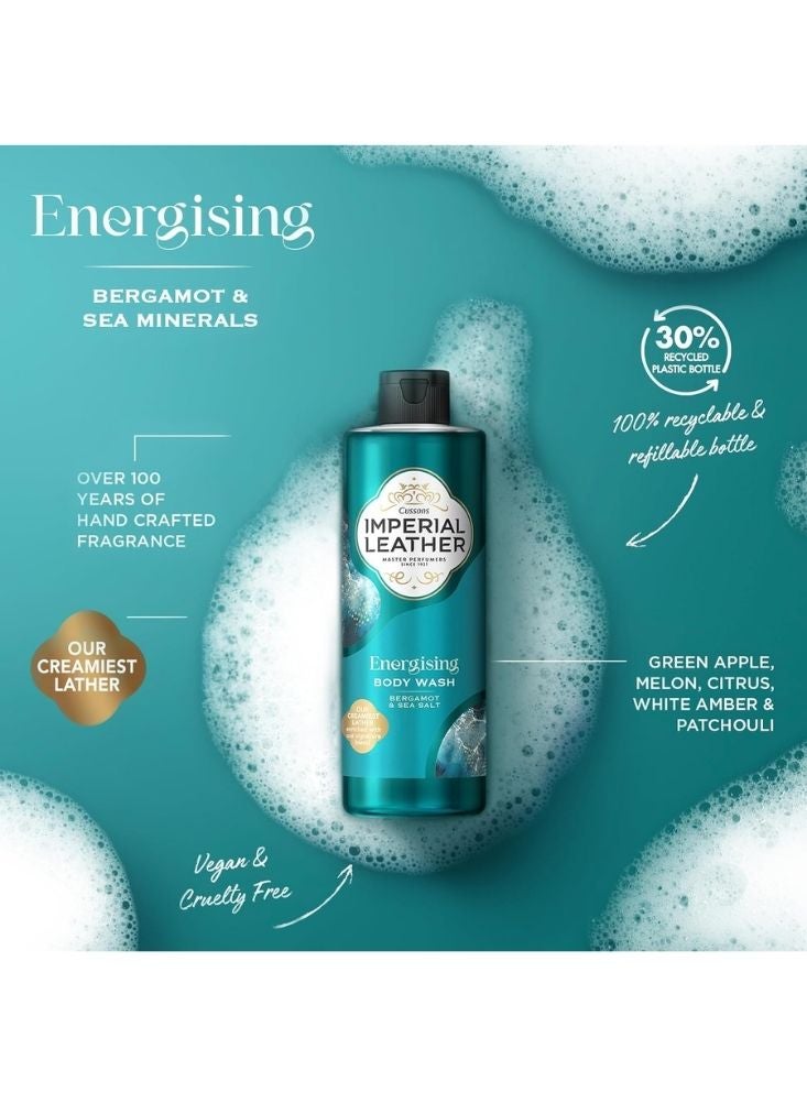 إمبيريال ليزر غسول الجسم المنشط من "إمبريال ليذر" - البرغموت وملح البحر، ٥٠٠ مل - Image 3