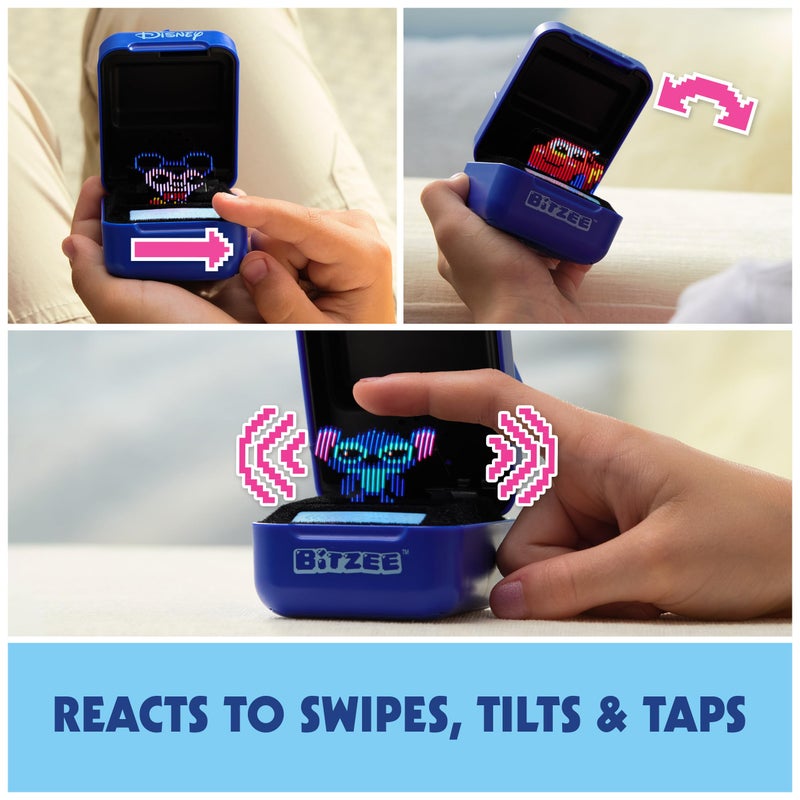 BITZEE, Disney with 30 Interactive Characters Inside, Reacts to Swipes, Tilts & Taps, Disney Toys & Digital Pet Kids Toys for Girls, Boys & Fans - Image 2