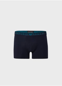 EMPORIO ARMANI 2 Pack Logo Band Boxers  - Image 3