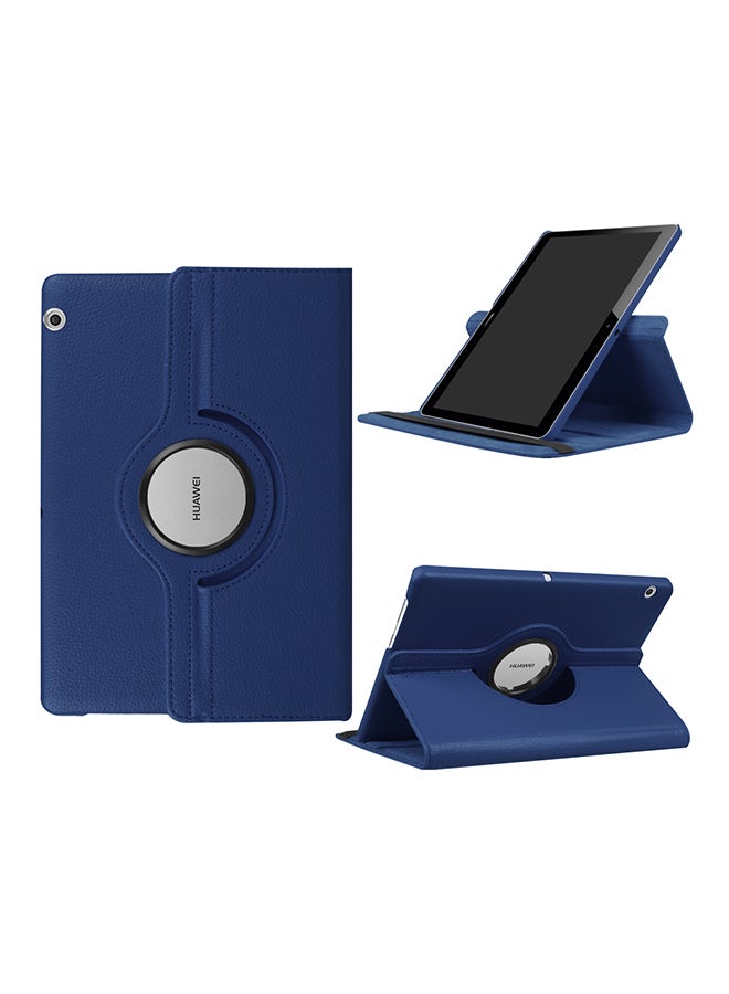 Cool Baby 360 Rotating Case for Huawei Media Pad T3 10/Honor Play Pad 2 Dark Blue - Image 2