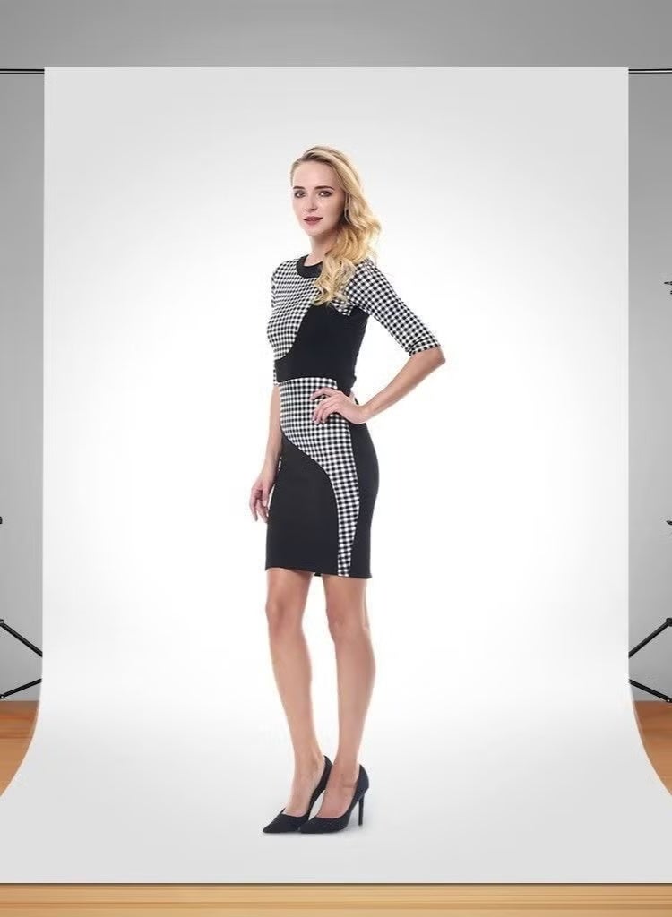 بادوم حامل خلفية بادوم 6.5 × 10 أقدام، 2 × 3 أمتار مع مشبك زنبركي، نظام دعم حامل خلفية الصور والفيديو والحفلات لحفلات الزفاف والتصوير الفوتوغرافي وشاشات الإعلانات والحفلات، مع حقيبة حمل - Image 3