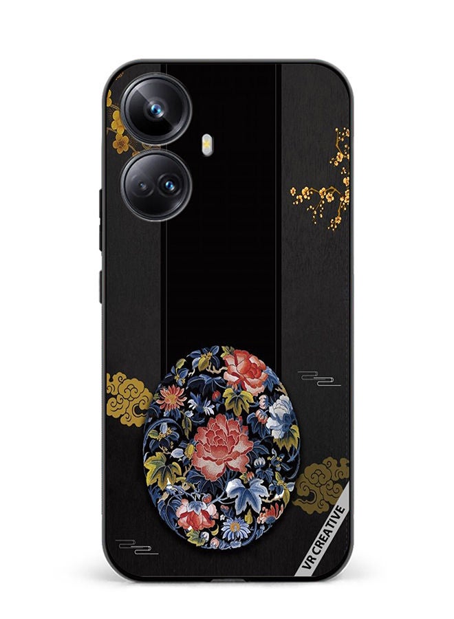 VR CREATIVE Protective Case Cover For Realme 10 Pro Plus Flower Design Multicolour - Image 1