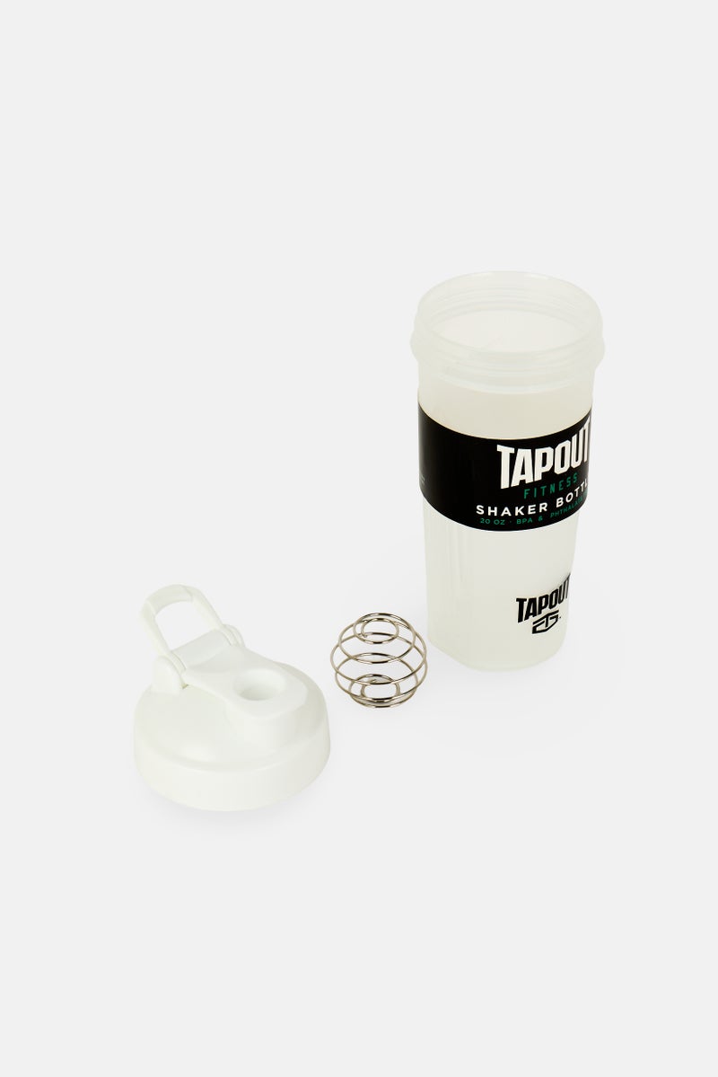 TapouT Shaker Bottle 591ml, Transparent - Image 3
