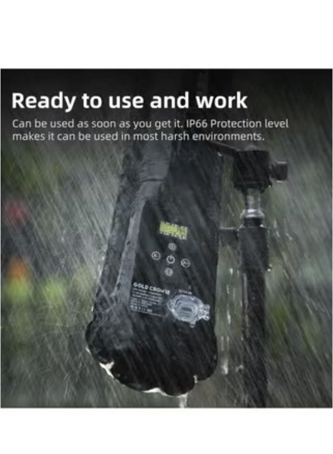 Gold Crow GC12 12W Two Tone Inflatable LED Tube Light - Image 4