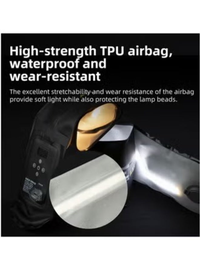 Gold Crow GC12 12W Two Tone Inflatable LED Tube Light - Image 5