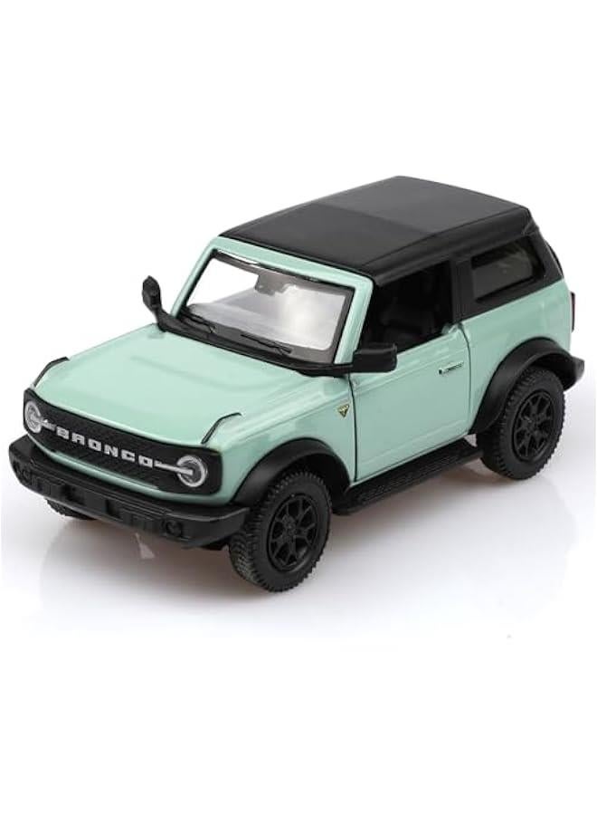 1/36 Scale Ford Bronco Diecast Car Models,Pull Back Vehicles Bronco Toy Cars,Cars Gifts for Boys Girls （Shelter Green） - Image 1
