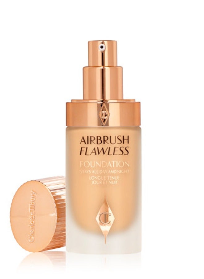 CHARLOTTE TILBURY Airbrush Flawless Foundation- 7 Warm, 30ml - Image 1