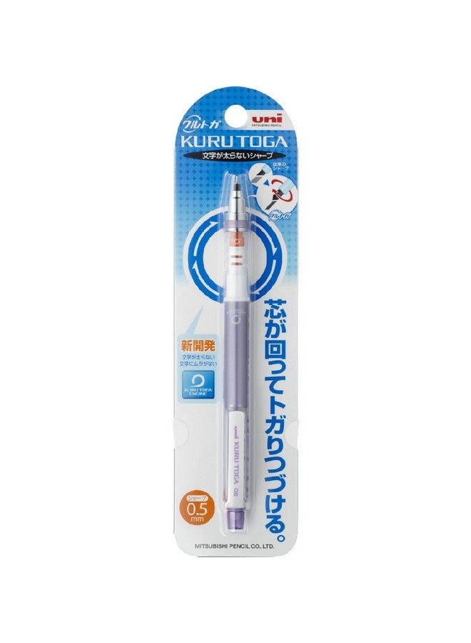 Uni Kurutoga Mechanical Pencil Standard, 0.5Mm, Violet (M54501P.12) - Image 2