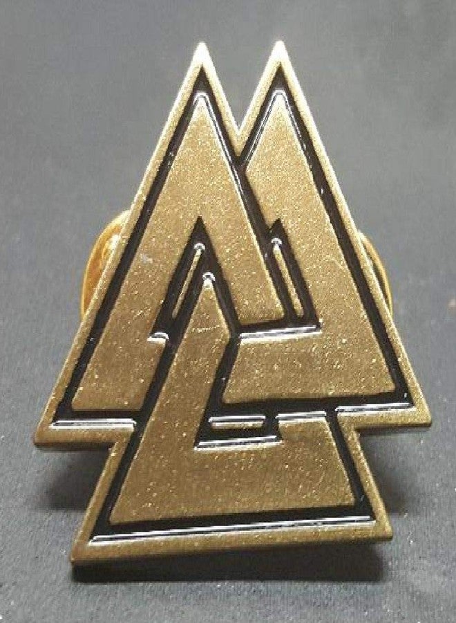 Miltacusa Valknut Symbol Triangles Odin's Viking Label Pin [VP1] - Image 2