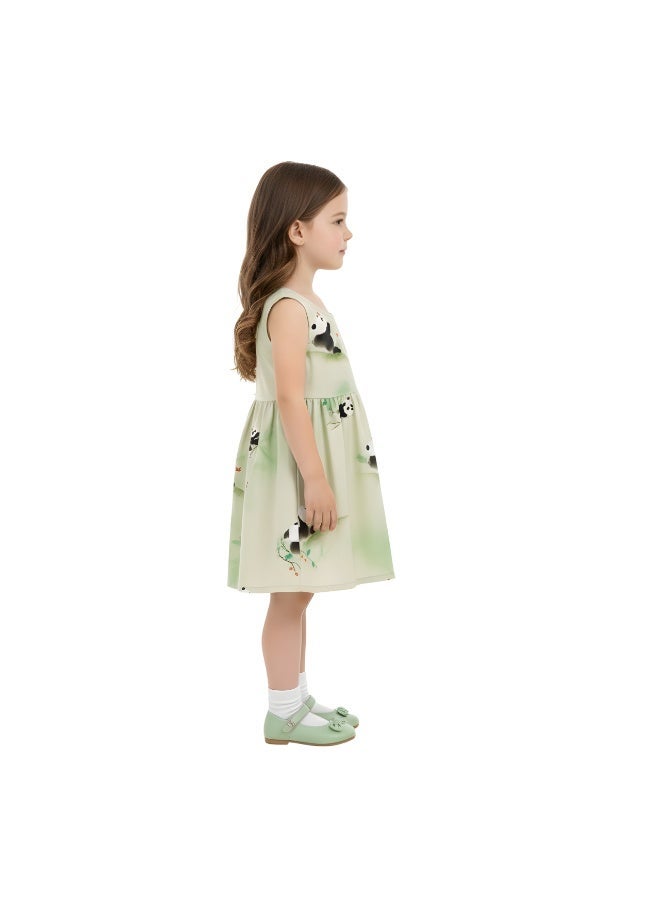Bidani Amira Printed Panda Casual Dress - Image 3