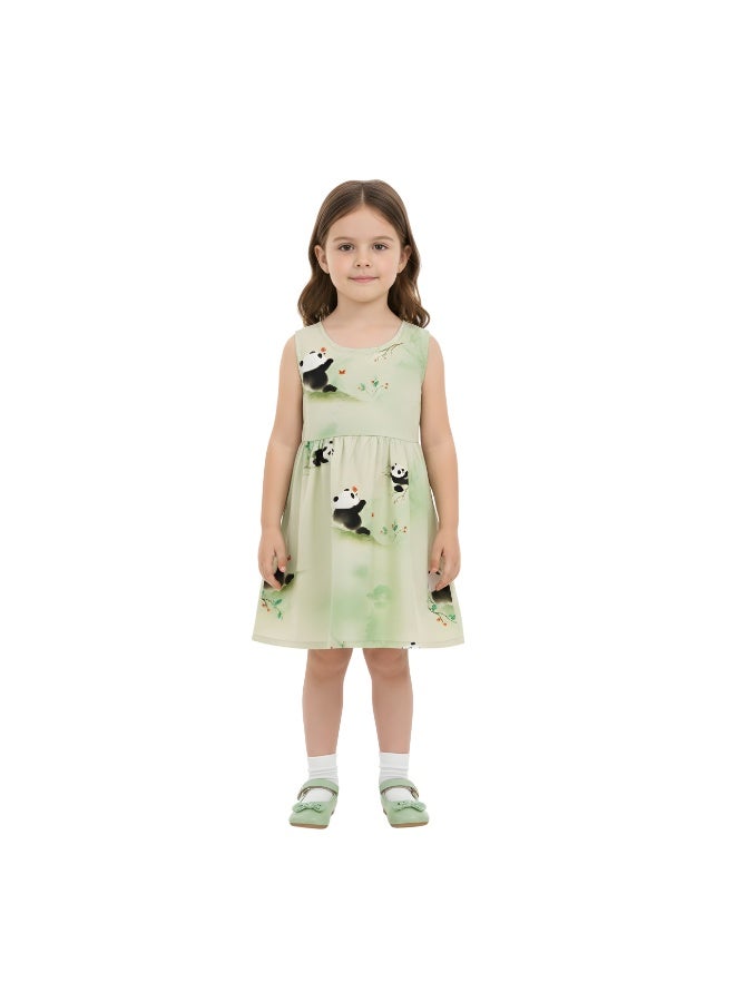 Bidani Amira Printed Panda Casual Dress - Image 1