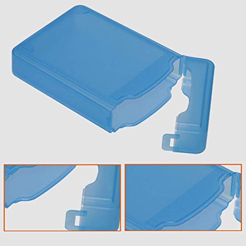 AlexVyan HDD Protector Plastic Box for 3.5" IDE SATA HDD Hard Disk Drive Protection Case Cover Enclosure Storage Box (Pack of 3 - Blue) - Image 2