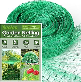 Ruolan Ruolan Bird Netting for Garden Protect Vegetable Plants and Fruit Trees,Plastic Trellis Netting for Against Birds,  - Image 1