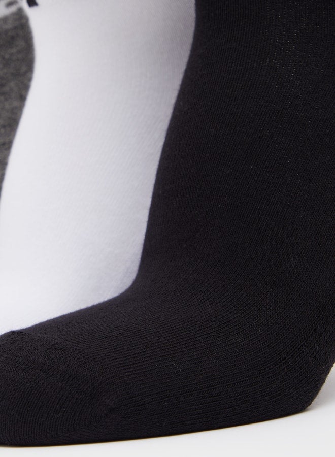 كابا جوارب رياضية رجالية مطبوعة بطول الكاحل - عبوة من  قطع - Image 3