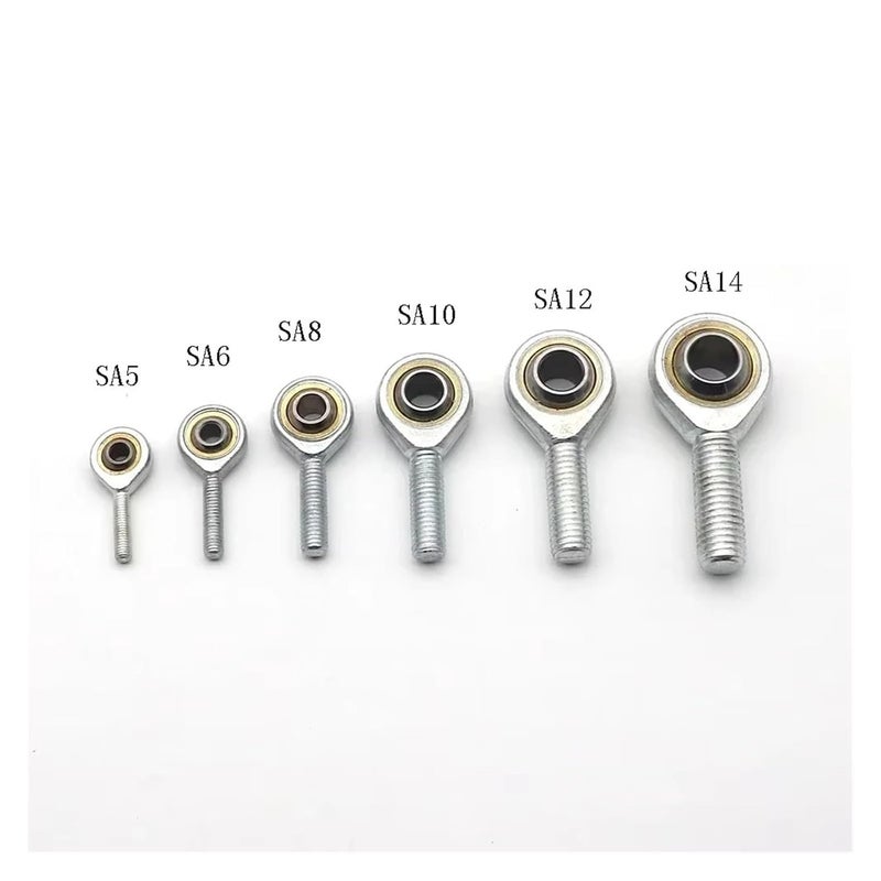 Male M10 Right Hand Thread Rod End Ball Joint Bearing SA5 SA8 SA16 Metric Size 5mm to 16mm - Image 5